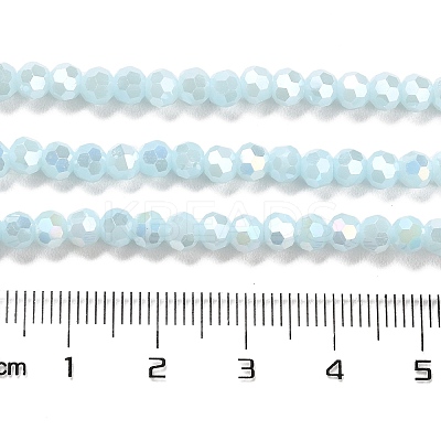 Opaque Glass Beads Stands EGLA-A035-P4mm-B10-1