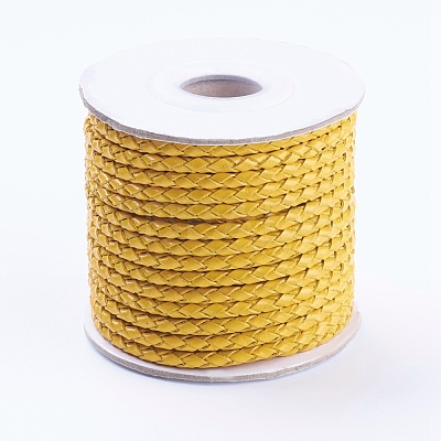 Round Braided Cowhide Cords WL-L009-01Z-1