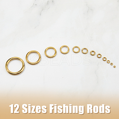 48Pcs Ceramics Guide Ring FIND-FH0008-68-1