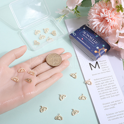 Brass Charms KK-SC0003-65-1