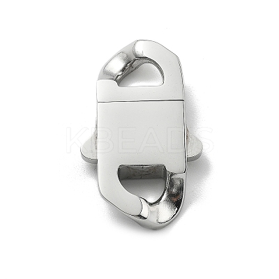 304 Stainless Steel Bayonet Clasps STAS-B082-01E-P-1