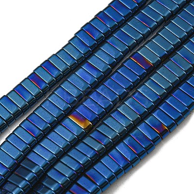 Electroplated Non-magnetic Synthetic Hematite Beads Strands G-C106-B02-07A-1