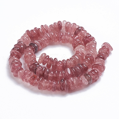 Natural Strawberry Quartz Beads Strands LS-G-G841-B04-1