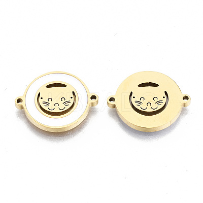 304 Stainless Steel Enamel Links Connectors STAS-S080-015G-A-1