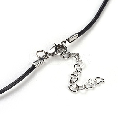 Raffia Woven Pendants Necklaces NJEW-JN02359-02-1