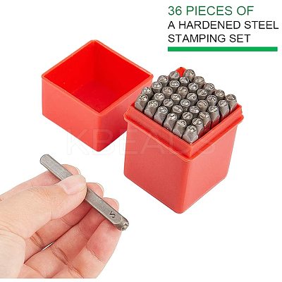 Iron Seal Stamps AJEW-PH0007-18-1