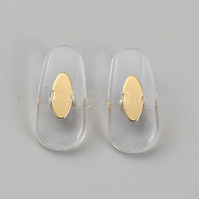 Silicone Eyeglasses Nose Pads AJEW-WH0258-891G-1