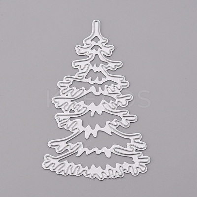 Christmas Tree Frame Carbon Steel Cutting Dies Stencils X-DIY-F050-07-1