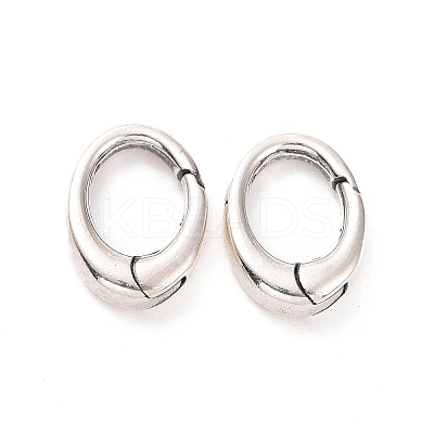 925 Sterling Silver Spring Gate Rings STER-D036-13AS-01-1