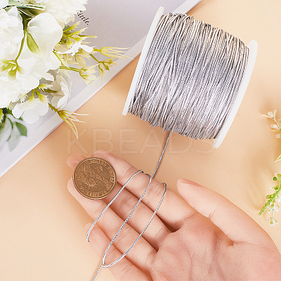 1 Roll Round Polyester Elastic Cord EW-GF0001-03A-1