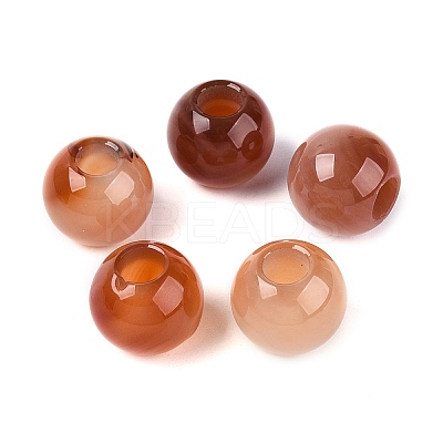 Natural Carnelian Beads G-Q608-05O-1
