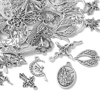 14 Style Tibetan Style Alloy Pendants FIND-FS0001-42-1