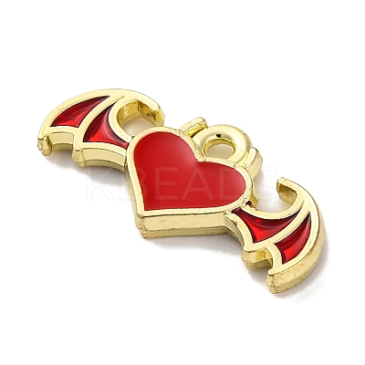 Alloy Enamel Pendants FIND-U024-03G-02-1