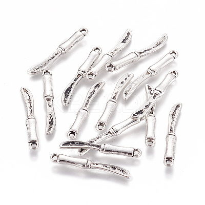 Tibetan Style Alloy Pendants X-TIBEP-3101-AS-LF-1
