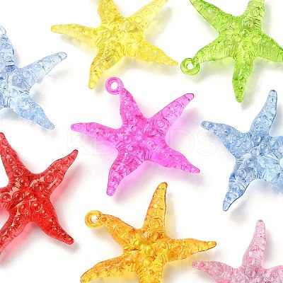 50g Transparent Acrylic Pendants TACR-YW0001-70-1