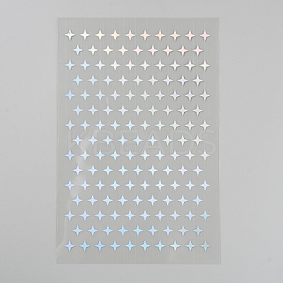 Laser PET Plasitc Stickers DIY-WH20011-43E-1