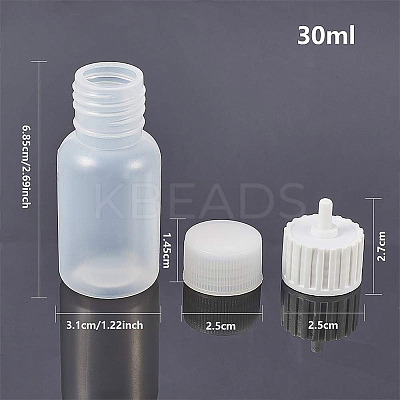 Plastic Fluid Precision Blunt Needle Dispense Tips TOOL-BC0008-37-1