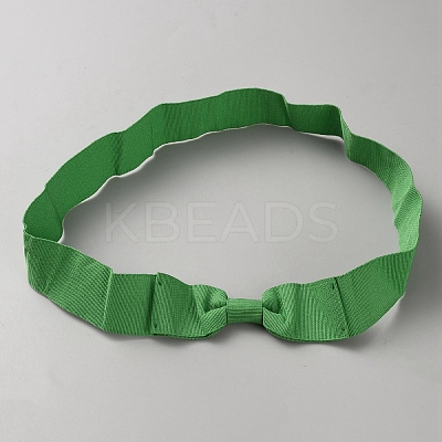 Women's Faux Suede Bowknot Stretchable Hat Band AJEW-WH0696-082N-1
