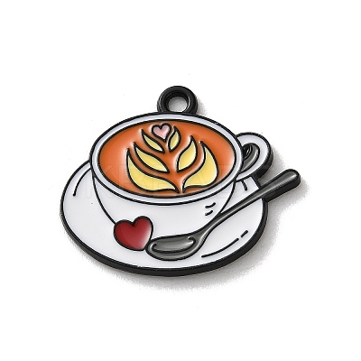 Alloy Enamel Pendants FIND-I047-03EB-1