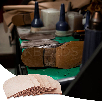 Imitation Leather Shoes Pads AJEW-WH0541-52B-1