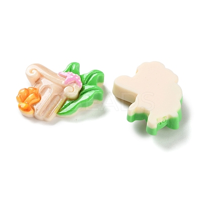 Marine Series Resin Cabochons CRES-Z012-01F-1