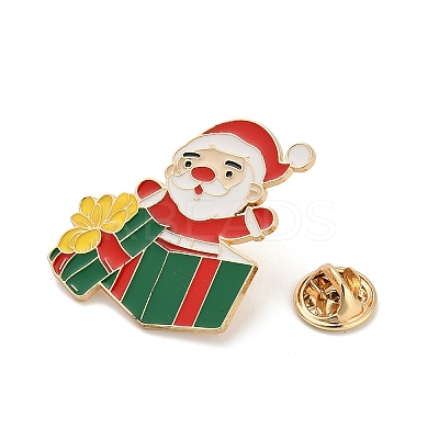 Christmas Enamel Pin LS-JEWB-K028-01B-G-1