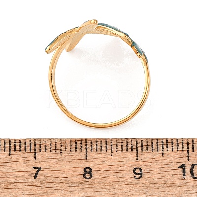 304 Stainless Steel Cuff Rings LS-RJEW-D334-01C-G-1