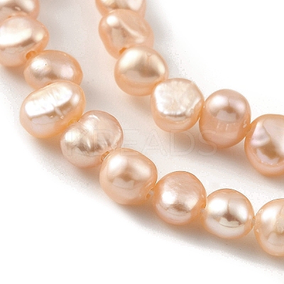 Natural Cultured Freshwater Pearl Beads Strands PEAR-A006-02D-X-1