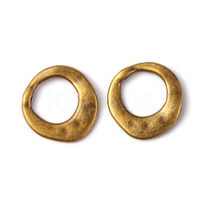 Vintage Look Tibetan Alloy Antique Bronze Plated Exotic Donut Pendants X-MLF10246Y-NF-1