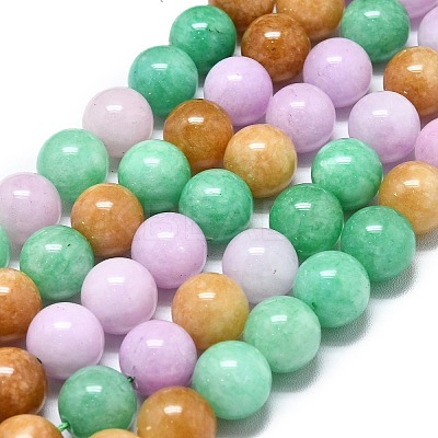 Natural Malaysia Jade Beads Strands G-L645-A01-10mm-34-1