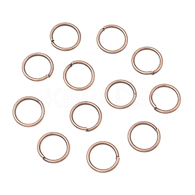 Brass Open Jump Rings LS-JRC10MM-R-1