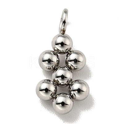 Non-Tarnish 201 Stainless Steel Pendants STAS-C052-01P-1