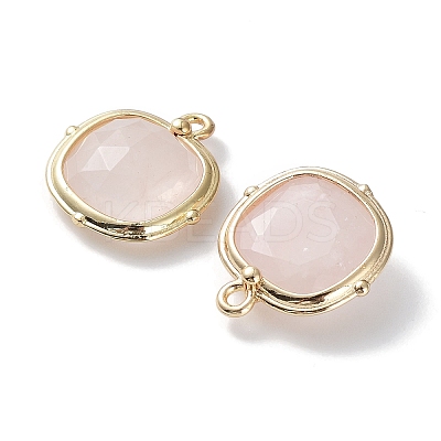 Natural Rose Quartz Pendants G-G012-09A-04-1