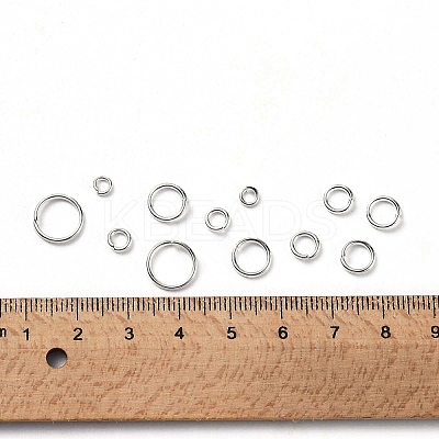 1 Box Brass Open Jump Rings KK-X0059-S-B-1