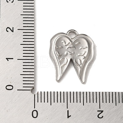 Non-Tarnish 304 Stainless Steel Pendants STAS-R223-08-1