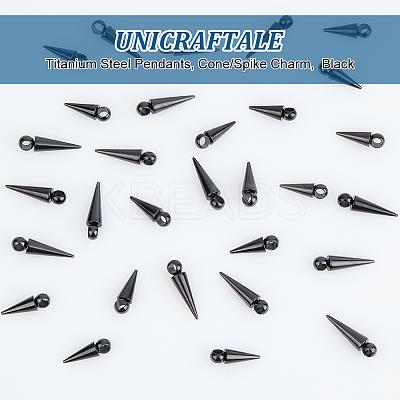 32Pcs 2 Style Stainless Steel Pendants STAS-UN0052-78-1