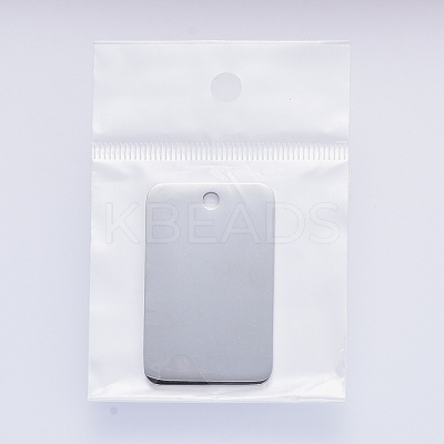 Tarnish Resistant 304 Stainless Steel Pendants STAS-I140-28B-1
