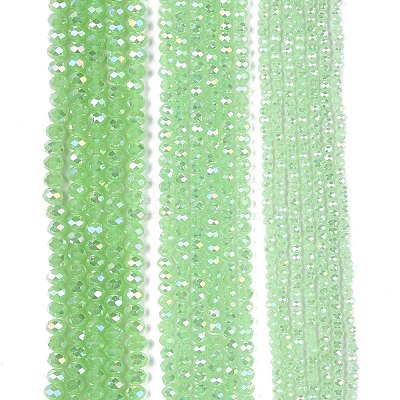 Electroplate Glass Beads Strands EGLA-A044-J4mm-B01-1