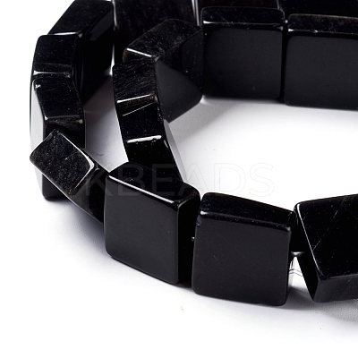 Natural Obsidian Beads Strands G-I194-41-1