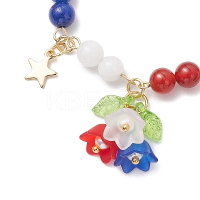 Acrylic Charm Bracelets for Women BJEW-MZ00181-1