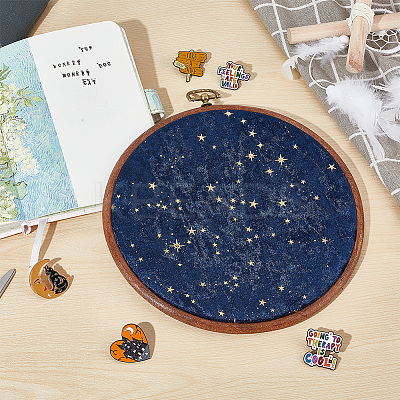 Galaxy Enamel Pin Hoop FIND-WH0260-64A-1