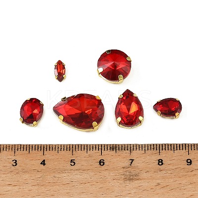 Glass Rhinestone Sew on Rhinestone RB-CBA33FD-01G-04-1