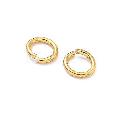 Brass Open Jump Rings KK-H532-43D-G-1