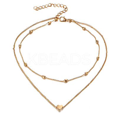 Alloy Pendant Necklaces for Women WGA6E2A-05-1