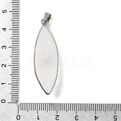Natural & Synthetic Mixed Gemstone Faceted Pendants G-B149-12P-1