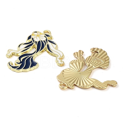 Rack Plating Alloy Enamel Pendants FIND-Q099-03A-03-1