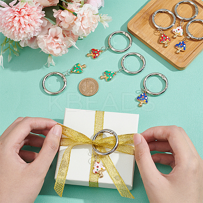 Alloy Enamel Shoe Charms PALLOY-AB00016-1