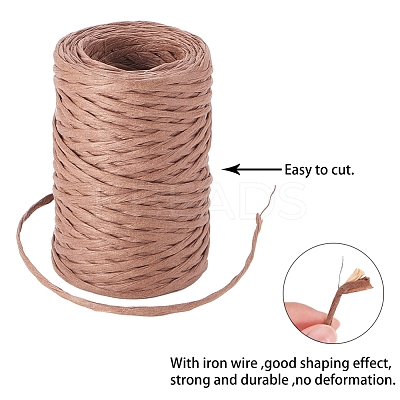 Paper Cords for DIY Jewelry Making OCOR-WH0032-52-1