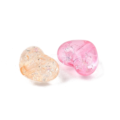 Transparent Crackle Acrylic Beads MACR-K361-34-1