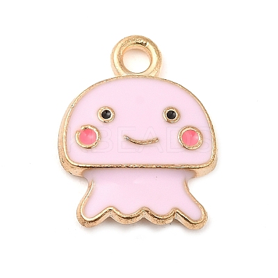 Alloy Enamel Pendants ENAM-C016-01B-1
